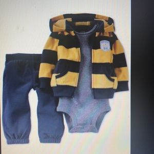 Carter's Baby Boys Cardigan, Pants, and Bodysuit